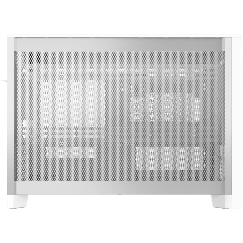 A large main feature product image of Montech TEN 22.7L Compact mATX Case (White)