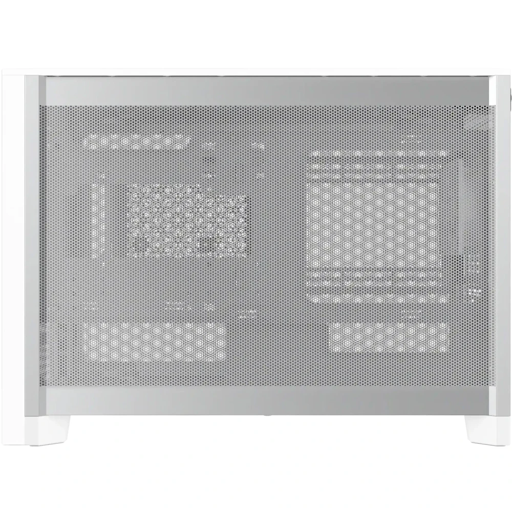 A large main feature product image of Montech TEN 22.7L Compact mATX Case (White)