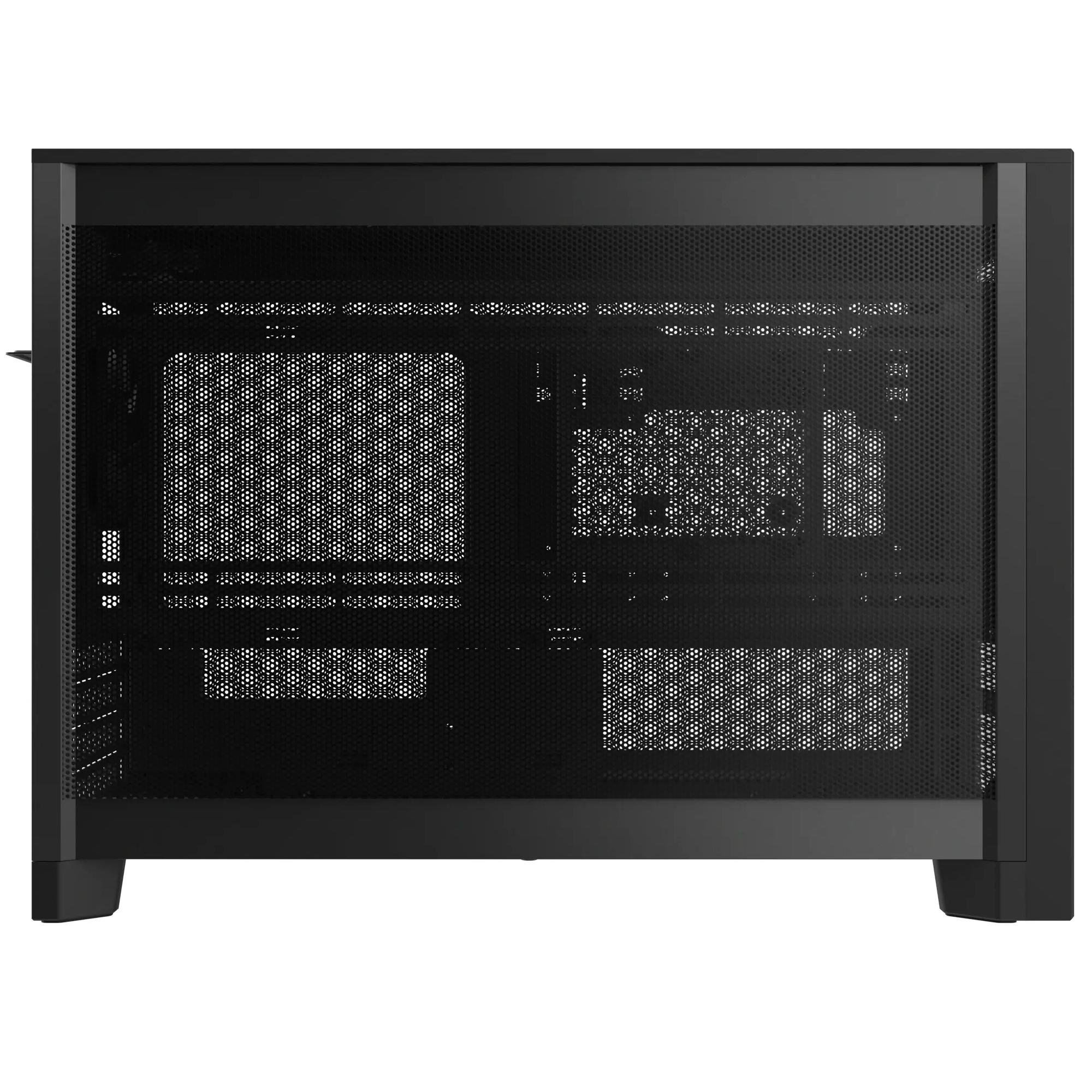 A large main feature product image of Montech TEN 22.7L Compact mATX Case (Black)
