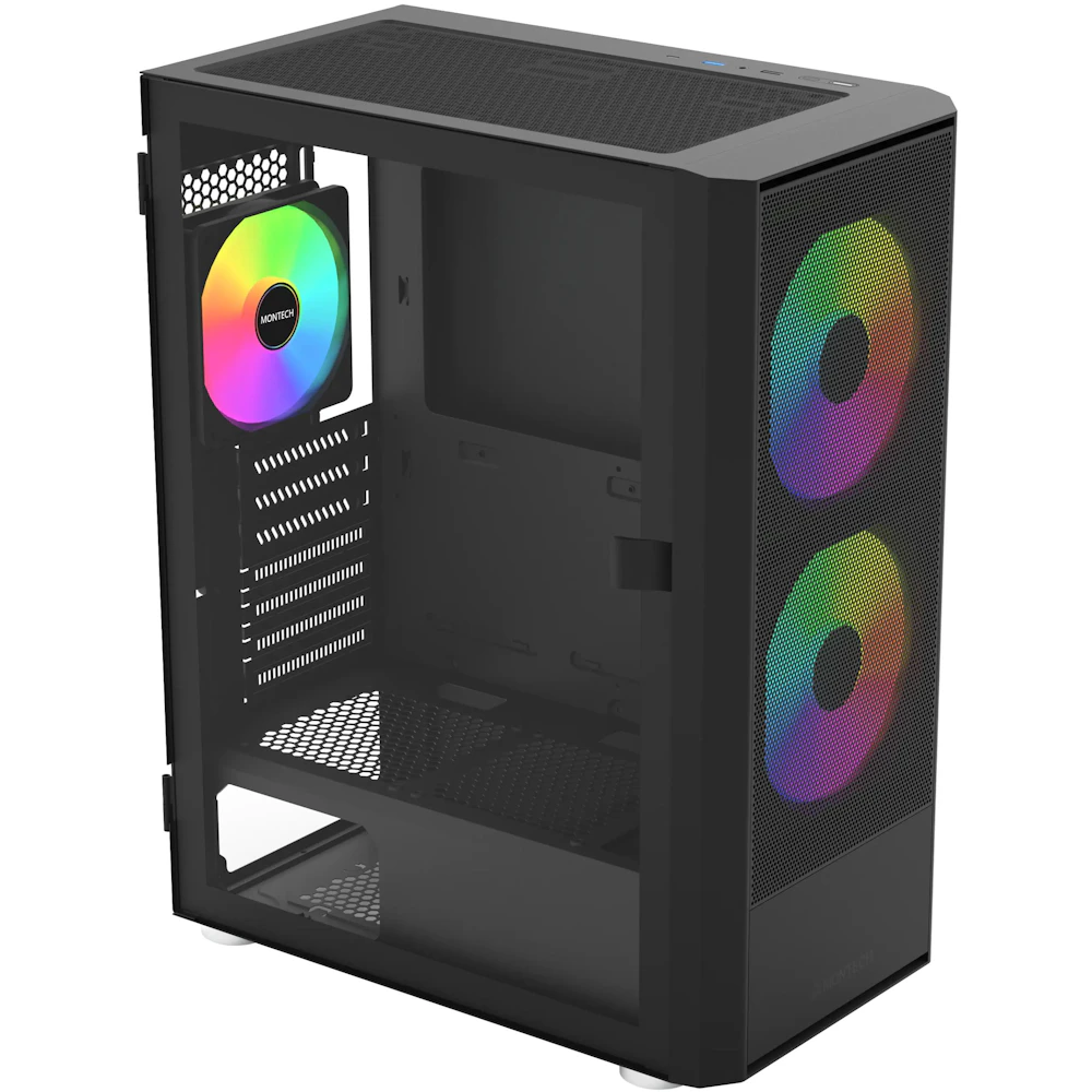 Montech X2 PLUS ARGB Mid Tower Case (Black)