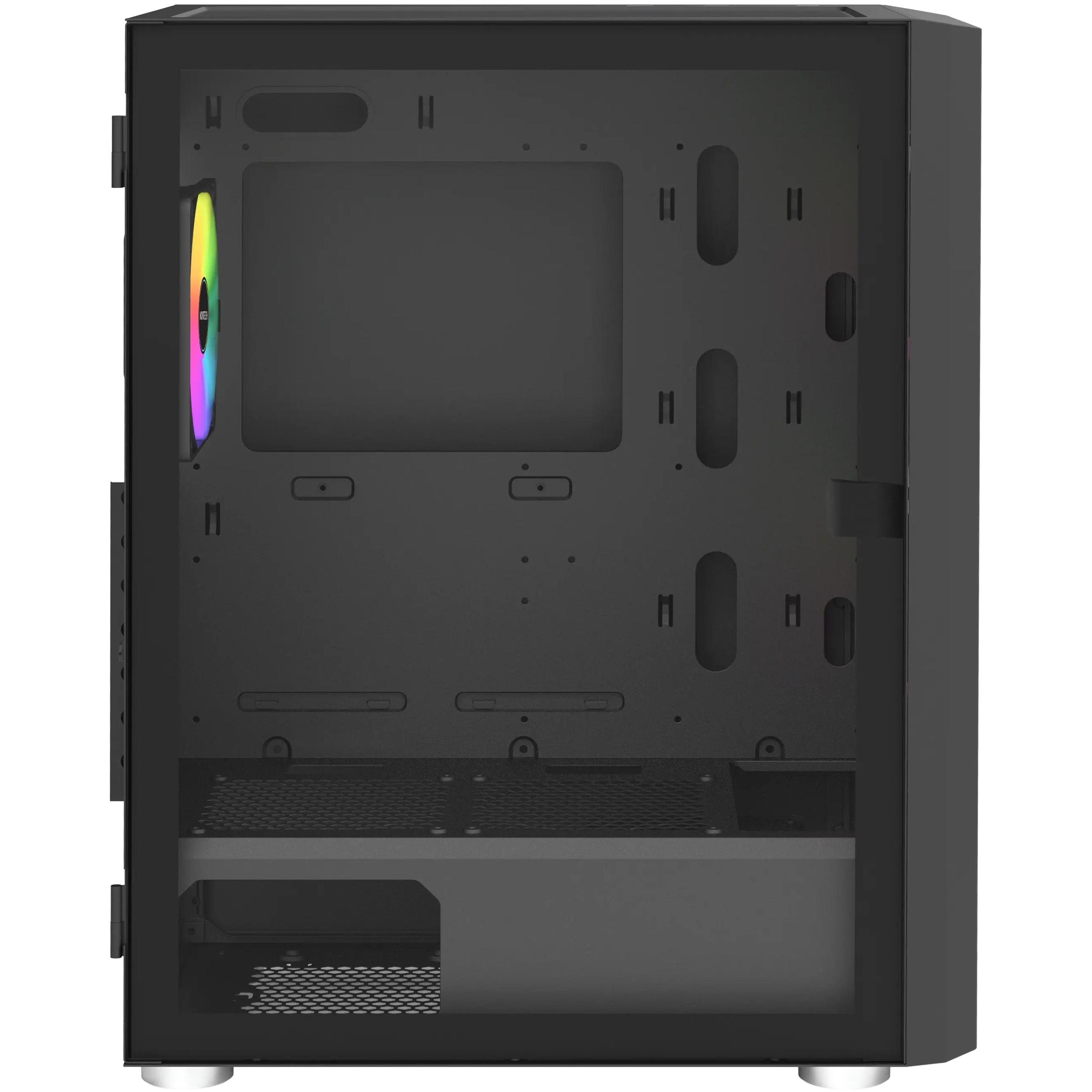 A large main feature product image of Montech X2 PLUS ARGB Mid Tower Case (Black)