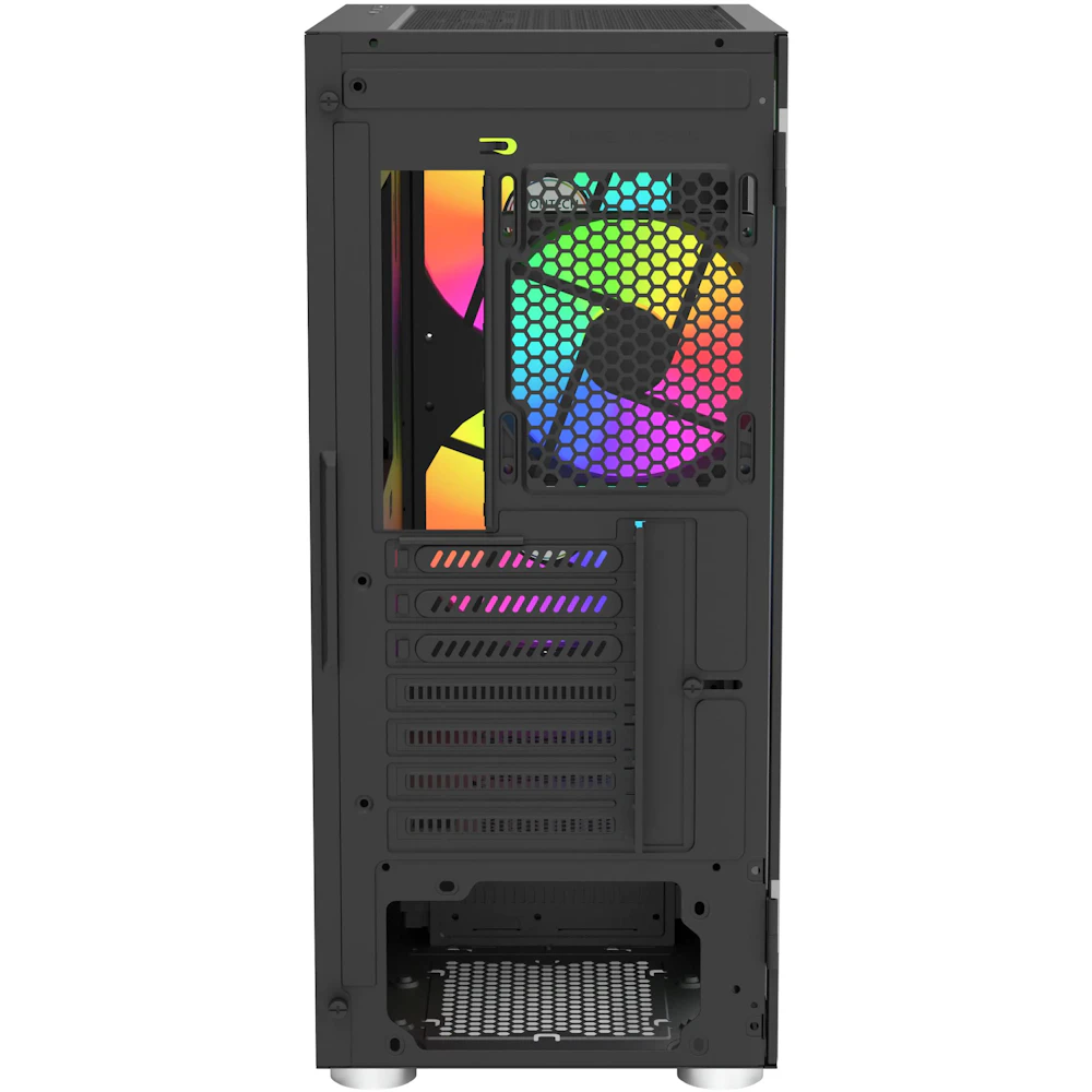 A large main feature product image of Montech X2 PLUS ARGB Mid Tower Case (Black)