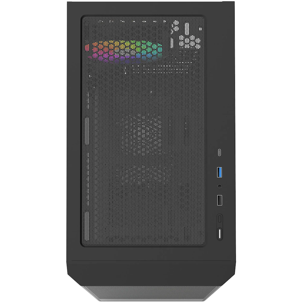 A large main feature product image of Montech X2 PLUS ARGB Mid Tower Case (Black)