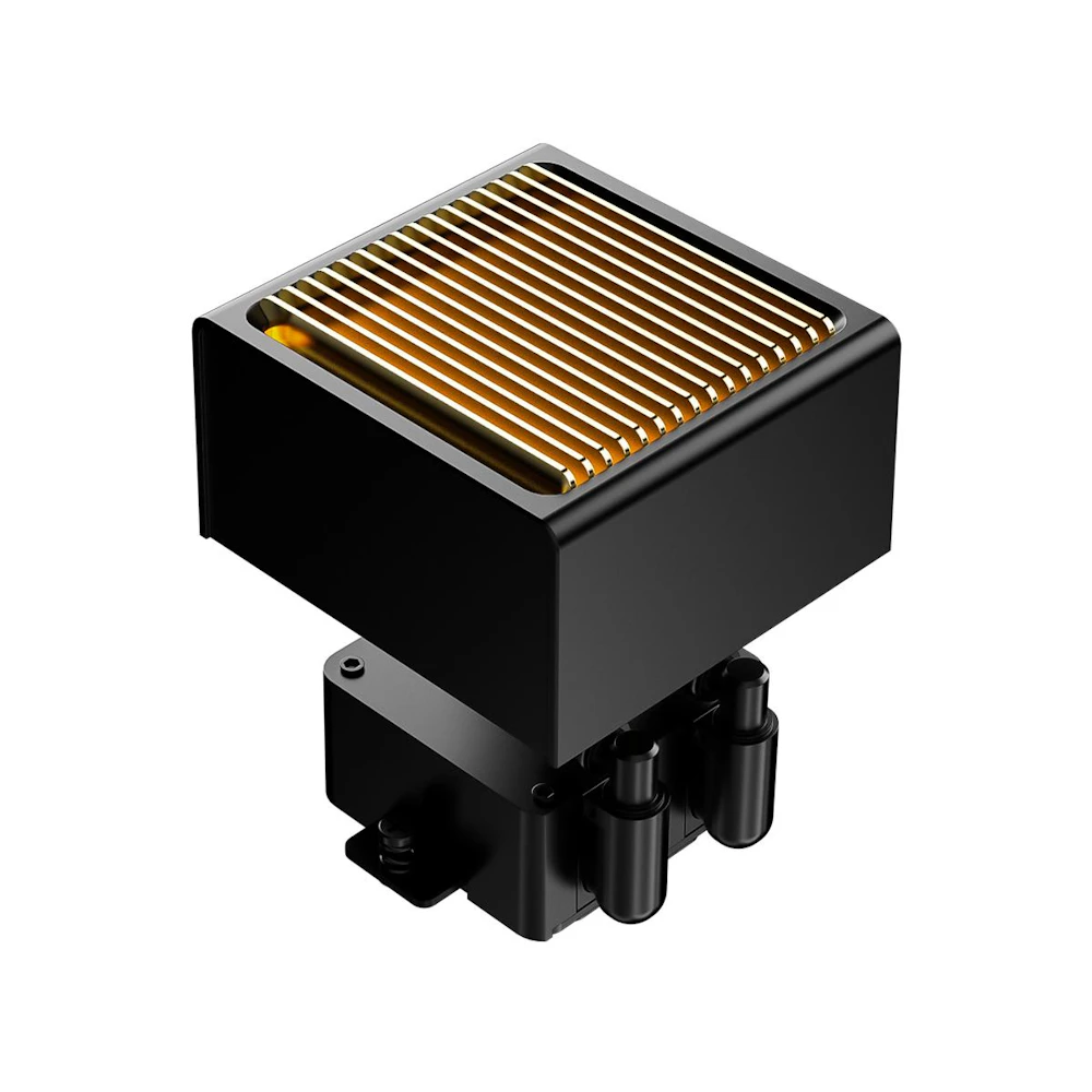 A large main feature product image of ID-COOLING DX360 GDL 360mm AIO Liquid CPU Cooler (Black/Gold)