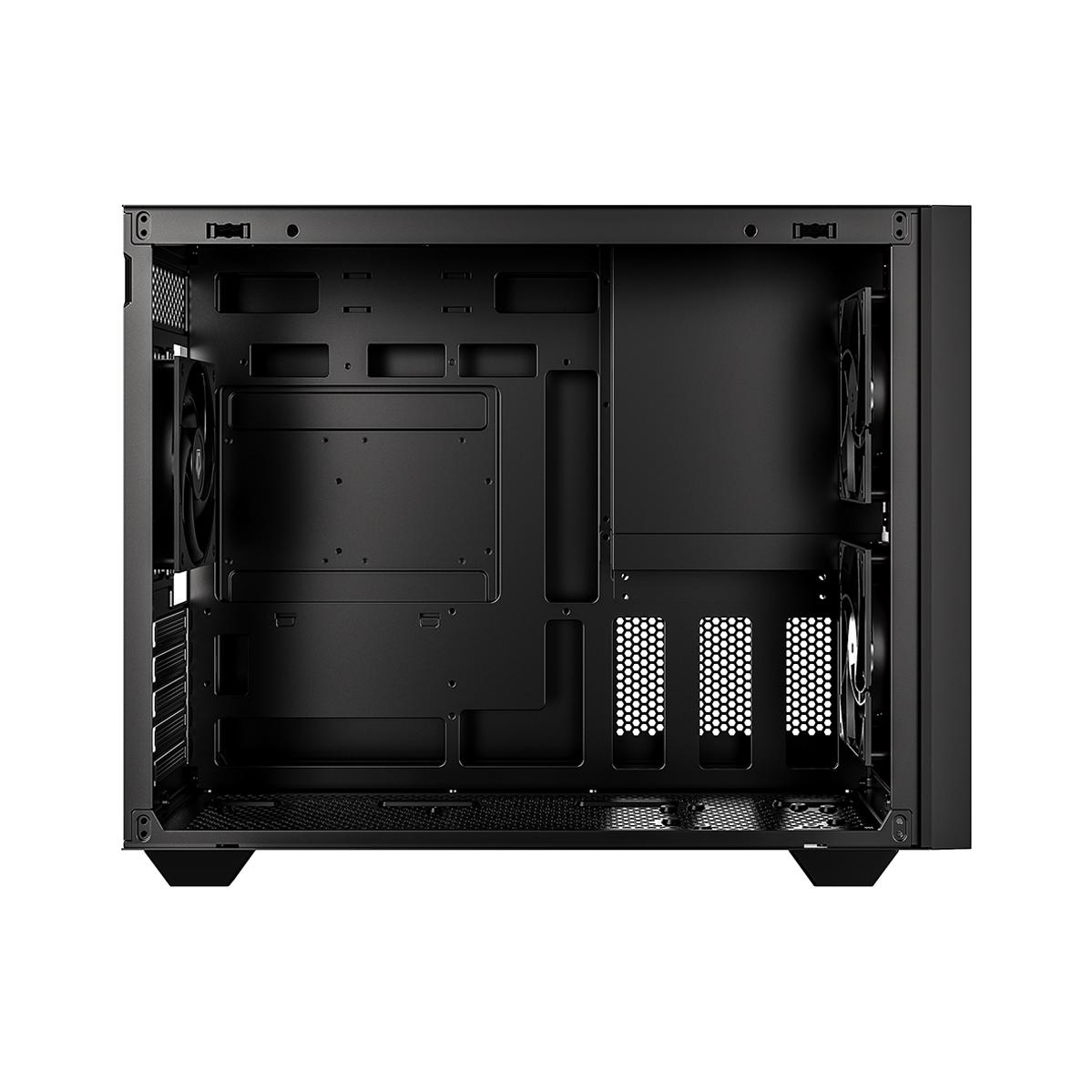 A large main feature product image of ID-COOLING FLOW 500 AIR Mid Tower Case