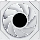 A small tile product image of Lian LI UNI FAN TL120 LCD FLEX - 120mm Modular LCP Wireless PWM Reverse Blade Fan 3-Pack (White)