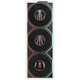 A small tile product image of Lian LI UNI FAN TL120 LCD FLEX - 120mm Modular LCP Wireless PWM Reverse Blade Fan 3-Pack (Black)