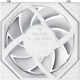 A small tile product image of Lian LI UNI FAN TL120 LCD FLEX - 120mm Modular LCP Wireless PWM Reverse Blade Fan (White)