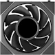 A small tile product image of Lian LI UNI FAN TL120 LCD FLEX - 120mm Modular LCP Wireless PWM Reverse Blade Fan (Black)
