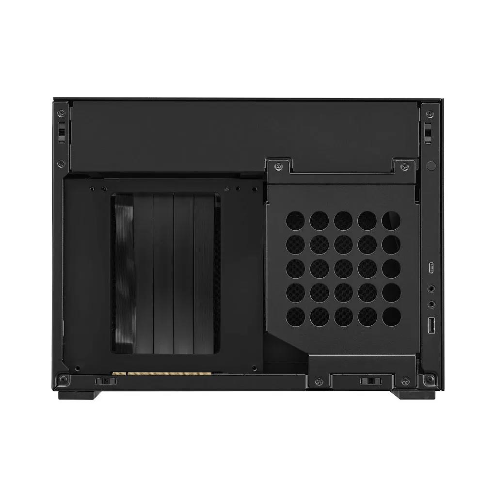 A large main feature product image of Lian Li A4-H2O PCIe 5.0 SFF 11L Mini-ITX Case (Silver)
