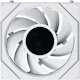 A small tile product image of Lian LI UNI FAN TL120 LCD FLEX - 120mm Modular LCP Wireless PWM Fan 3-Pack (White)