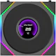 A small tile product image of Lian LI UNI FAN TL120 LCD FLEX - 120mm Modular LCP Wireless PWM Fan 3-Pack (Black)