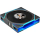 A small tile product image of Lian LI UNI FAN TL120 LCD FLEX - 120mm Modular LCP Wireless PWM Fan (Black)