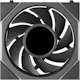 A small tile product image of Lian LI UNI FAN TL120 LCD FLEX - 120mm Modular LCP Wireless PWM Fan (Black)
