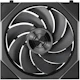 A small tile product image of Lian LI UNI FAN TL120 FLEX - 120mm Modular LCP Wireless PWM Reverse Blade Fan 3-Pack (Black)