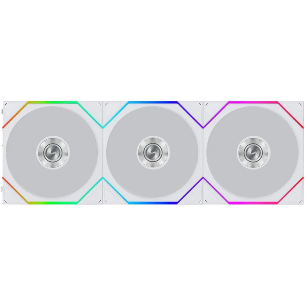 Lian LI UNI FAN TL120 FLEX - 120mm Modular LCP Wireless PWM Fan 3-Pack (White)