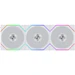 A product image of Lian LI UNI FAN TL120 FLEX - 120mm Modular LCP Wireless PWM Fan 3-Pack (White)