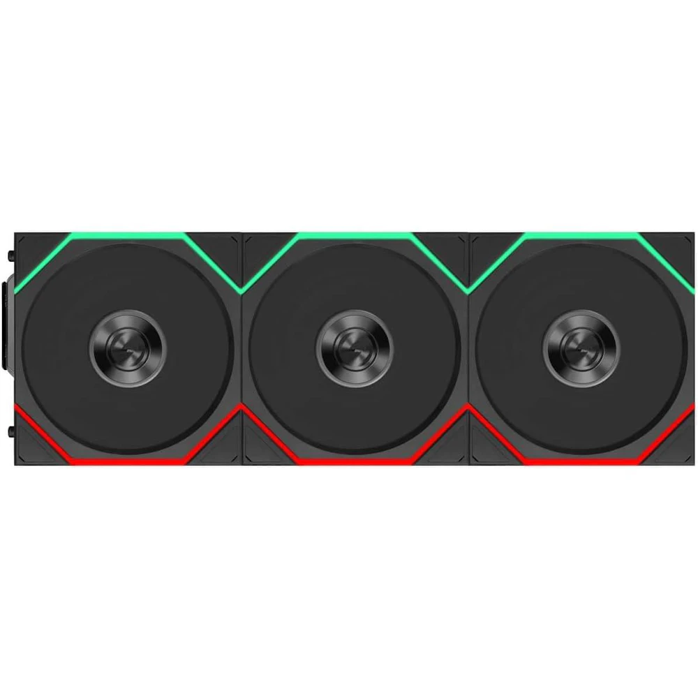 Lian LI UNI FAN TL120 FLEX - 120mm Modular LCP Wireless PWM Fan 3-Pack (Black)