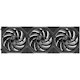 A small tile product image of Lian LI UNI FAN TL120 FLEX - 120mm Modular LCP Wireless PWM Fan 3-Pack (Black)