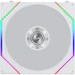 A product image of Lian LI UNI FAN TL120 FLEX - 120mm Modular LCP Wireless PWM Fan (White)