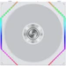 A product image of Lian LI UNI FAN TL120 FLEX - 120mm Modular LCP Wireless PWM Reverse Blade Fan (White)