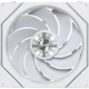 A small tile product image of Lian LI UNI FAN TL120 FLEX - 120mm Modular LCP Wireless PWM Reverse Blade Fan (White)
