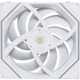 A small tile product image of Lian LI UNI FAN TL120 FLEX - 120mm Modular LCP Wireless PWM Reverse Blade Fan (White)
