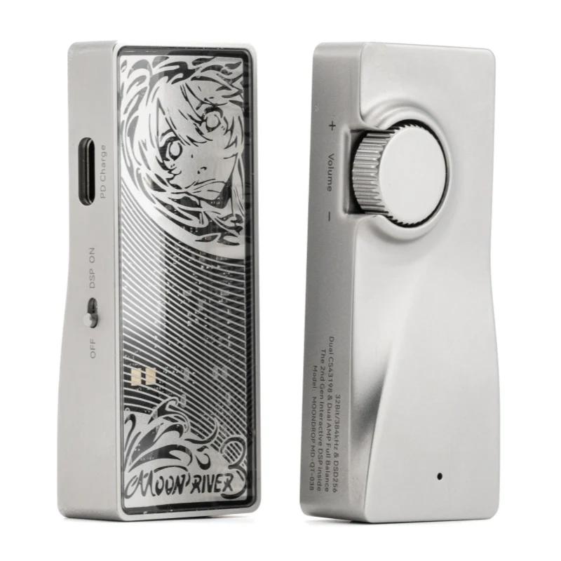 A large main feature product image of MOONDROP MOONRIVER 3 Dual CS43198 Portable USB DAC/AMP