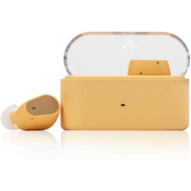 A large main feature product image of MOONDROP Pudding TWS AI ENC Wireless Headphone - Yellow