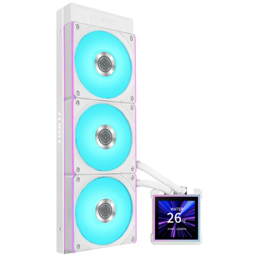 Lian Li HydroShift II LCD-S 360CL - 360mm ARGB AIO Liquid CPU Cooler (White)