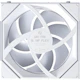 A small tile product image of Lian Li UNI FAN SL120 INF FLEX - 120mm Modular Wireless PWM Reverse Blade Fan (White)