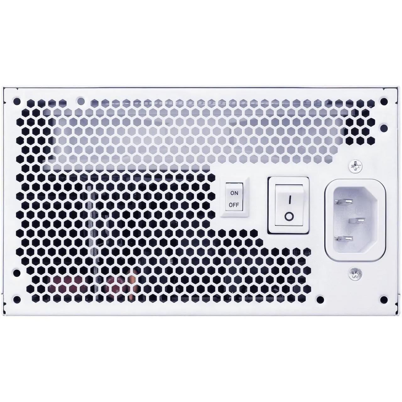 A large main feature product image of Lian Li SX 1000W Platinum PCIe 5.1 ATX 3.1 SFX Modular PSU (White)