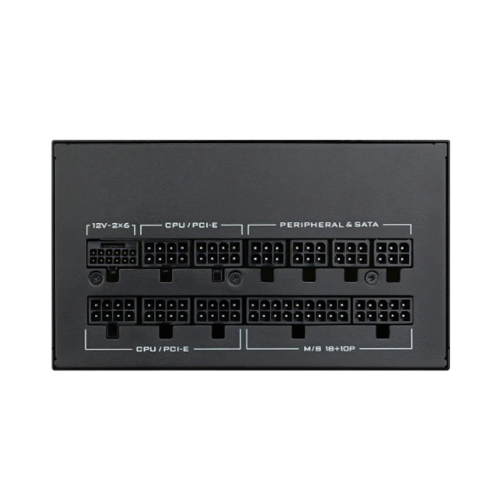 A large main feature product image of Lian Li SX 1200W Platinum PCIe 5.1 ATX 3.1 SFX Modular PSU