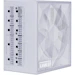 A product image of Lian Li SX 1200W Platinum PCIe 5.1 ATX 3.1 SFX Modular PSU (White)