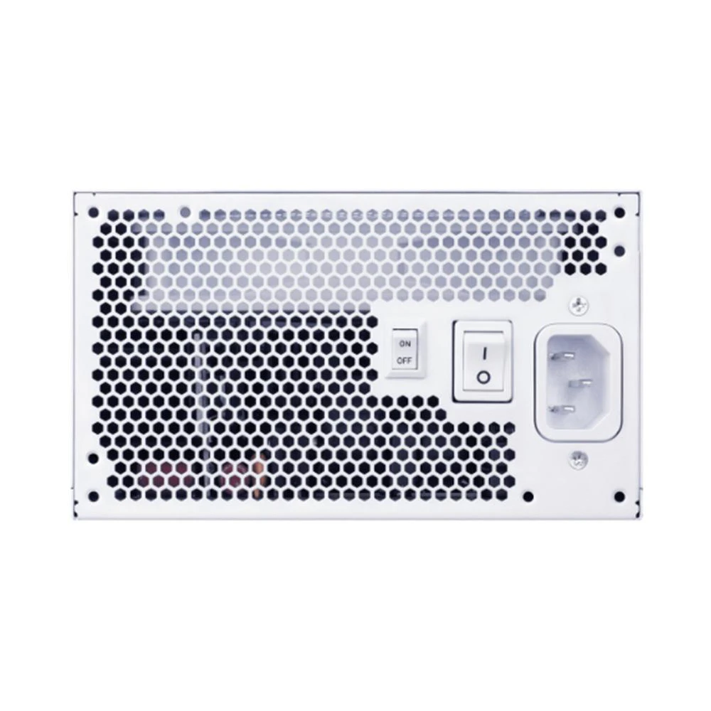 A large main feature product image of Lian Li SX 1200W Platinum PCIe 5.1 ATX 3.1 SFX Modular PSU (White)