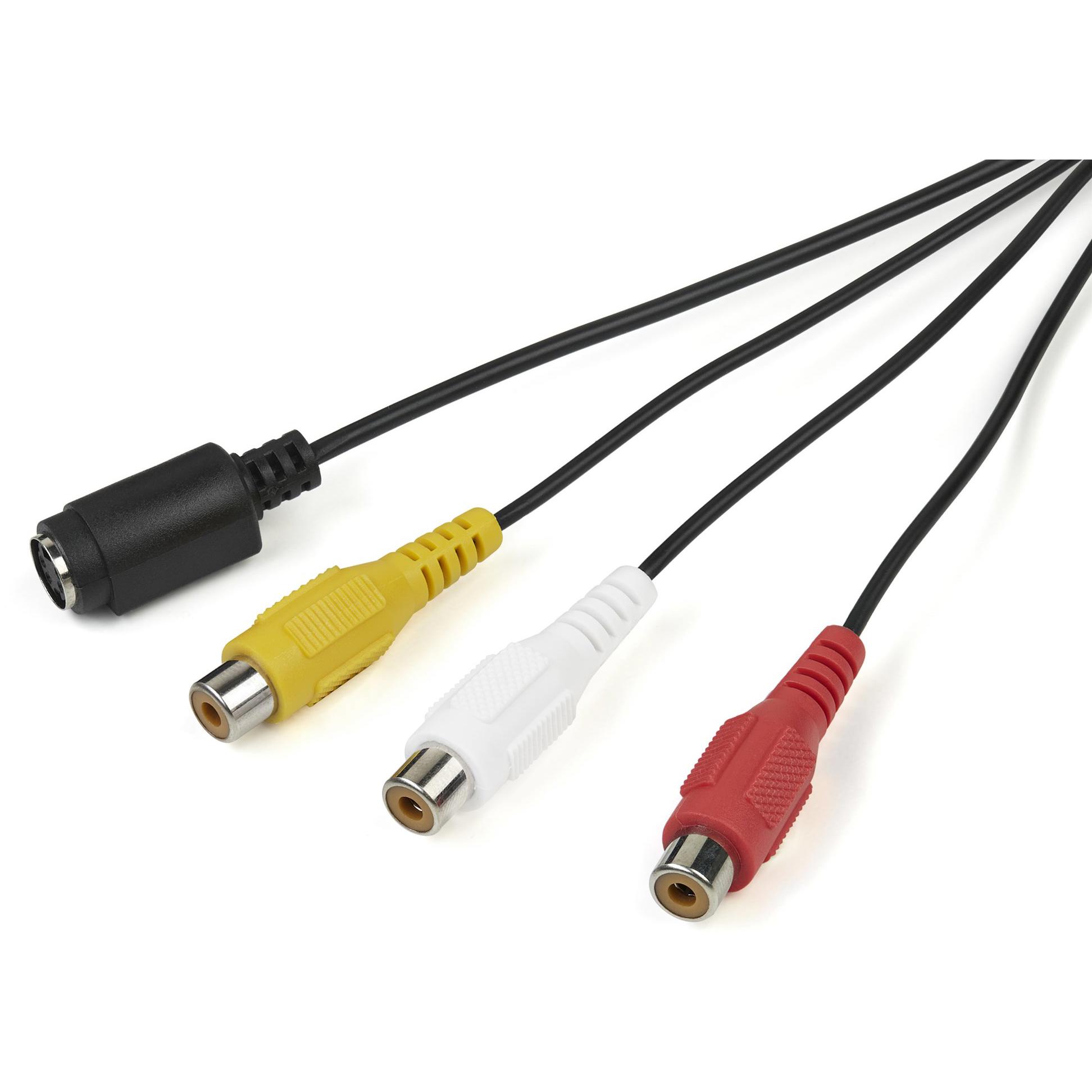 A large main feature product image of EX-DEMO Startech USB Video Capture Adapter - S Video / Composite to USB Cable