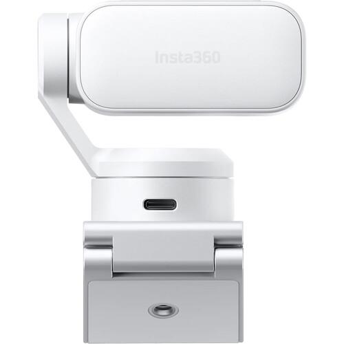 A large main feature product image of Insta360 Link 2 4K AI Gimbal Webcam - Arctic White