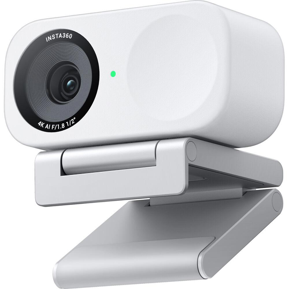 A large main feature product image of Insta360 Link 2C 4K AI Webcam - Arctic White