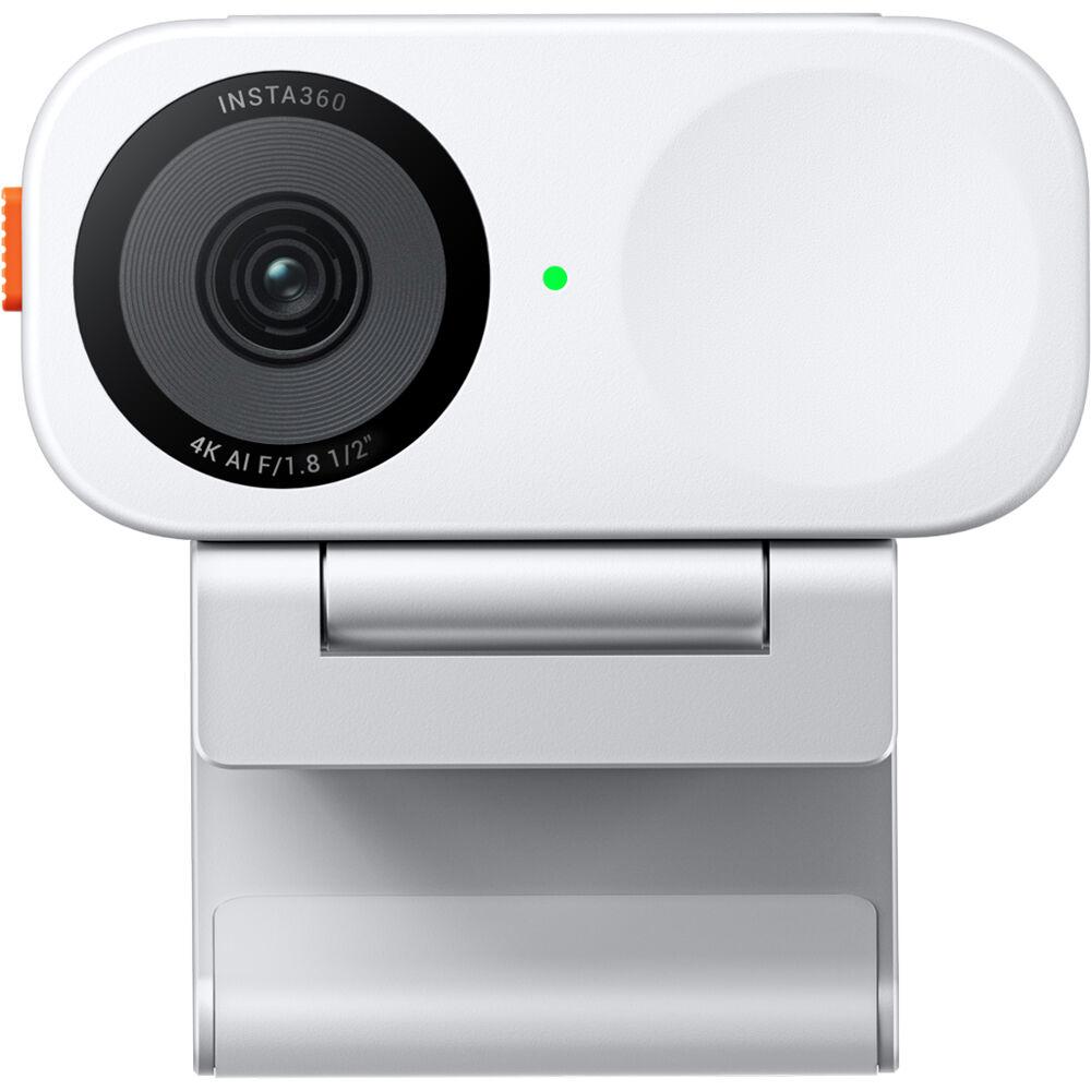 A large main feature product image of Insta360 Link 2C 4K AI Webcam - Arctic White