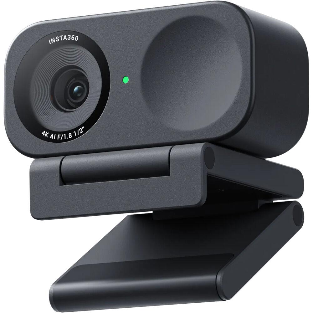 A large main feature product image of Insta360 Link 2C 4K AI Webcam - Graphite Black