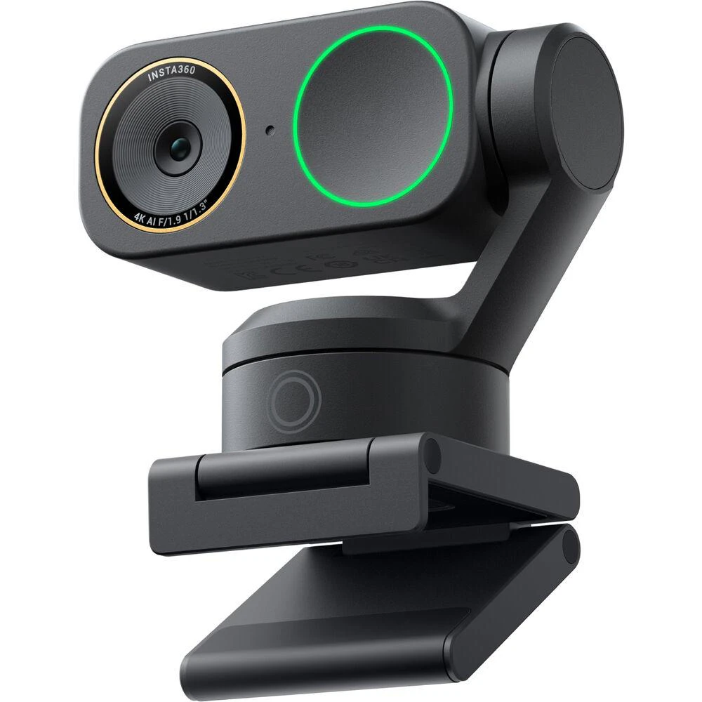 A large main feature product image of Insta360 Link 2 Pro 4K AI Gimbal Webcam
