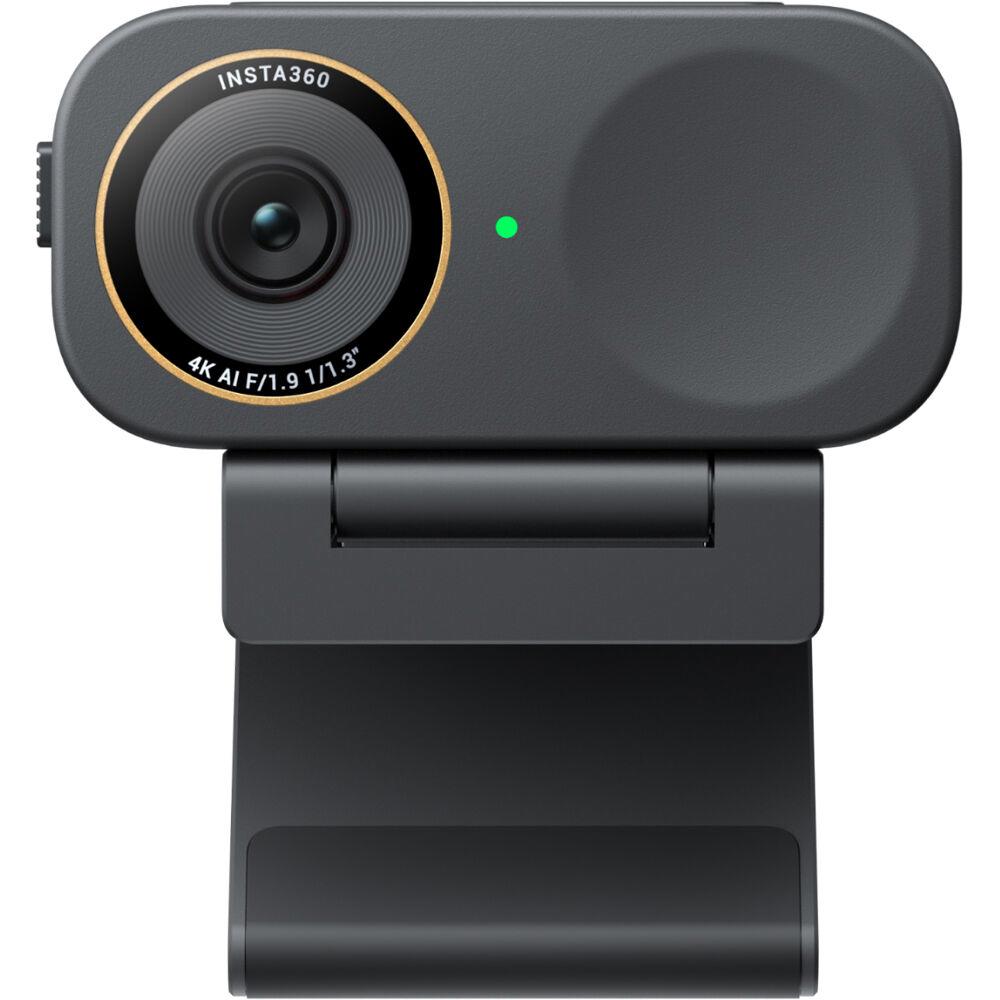A large main feature product image of Insta360 Link 2C Pro 4K AI Webcam - Graphite Black