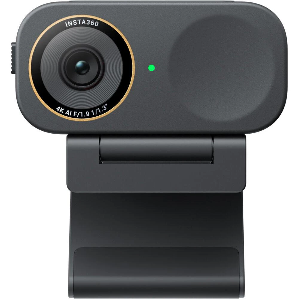 A large main feature product image of Insta360 Link 2C Pro 4K AI Webcam - Graphite Black