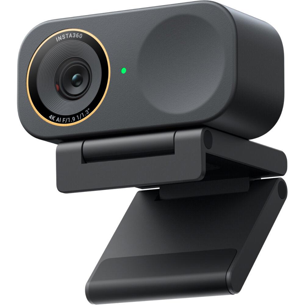 A large main feature product image of Insta360 Link 2C Pro 4K AI Webcam - Graphite Black