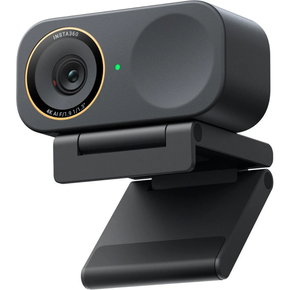 A large main feature product image of Insta360 Link 2C Pro 4K AI Webcam - Graphite Black