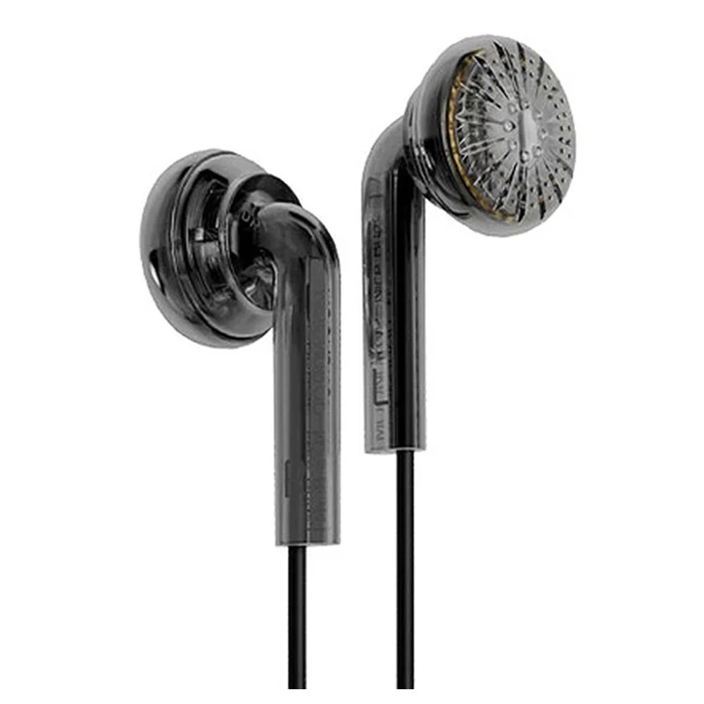 A large main feature product image of MOONDROP Nice Buds Dynamic Wired Earbuds with Mic - Black