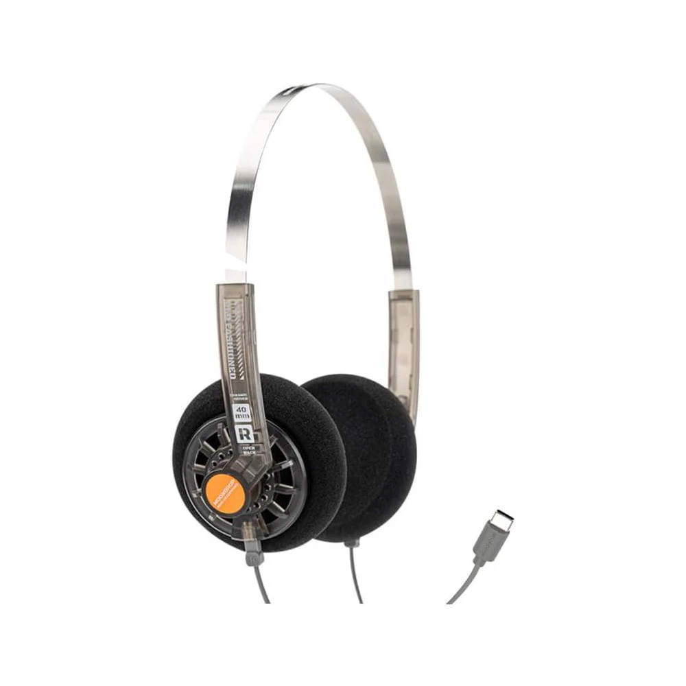 A large main feature product image of MOONDROP Old Fashioned Type-C Dynamic Driver Open-Back Wired On-ear Headphone