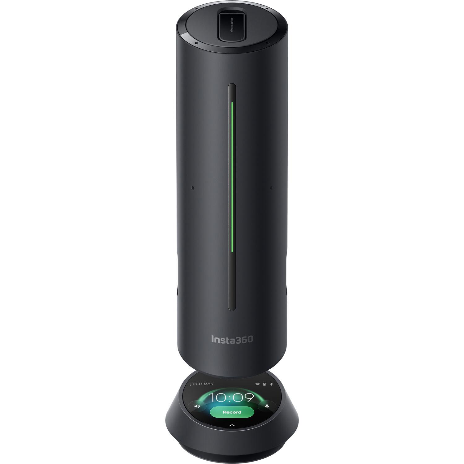 A large main feature product image of Insta360 Wave AI Speakerphone - Graphite Black