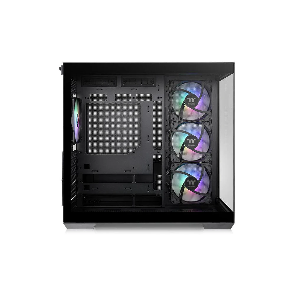 A large main feature product image of EX-DEMO Thermaltake View 380 TG - Mid Tower Case (Black)