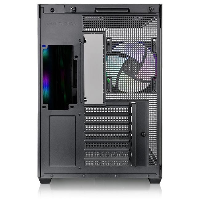 A large main feature product image of EX-DEMO Thermaltake View 380 TG - Mid Tower Case (Black)